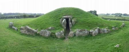 Burial Chamber at Bryn Celli Ddu, Anglesea, Wales